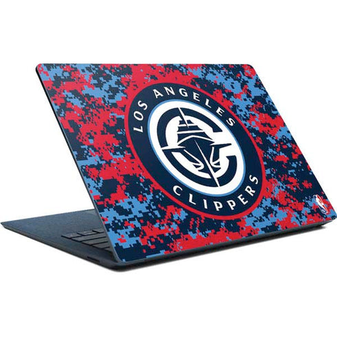 NBA LA Clippers Digi Camo Surface Laptop Skin